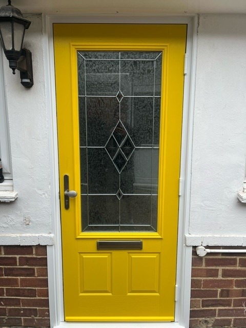 Brighten Up Your Home with a Yellow Composite Door | Hurst